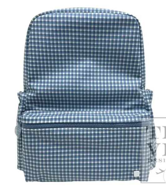 Rodeo Check Indigo Backpack