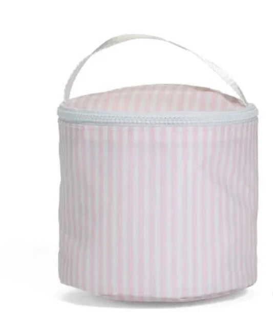 Snack Bag- Stripe Pink