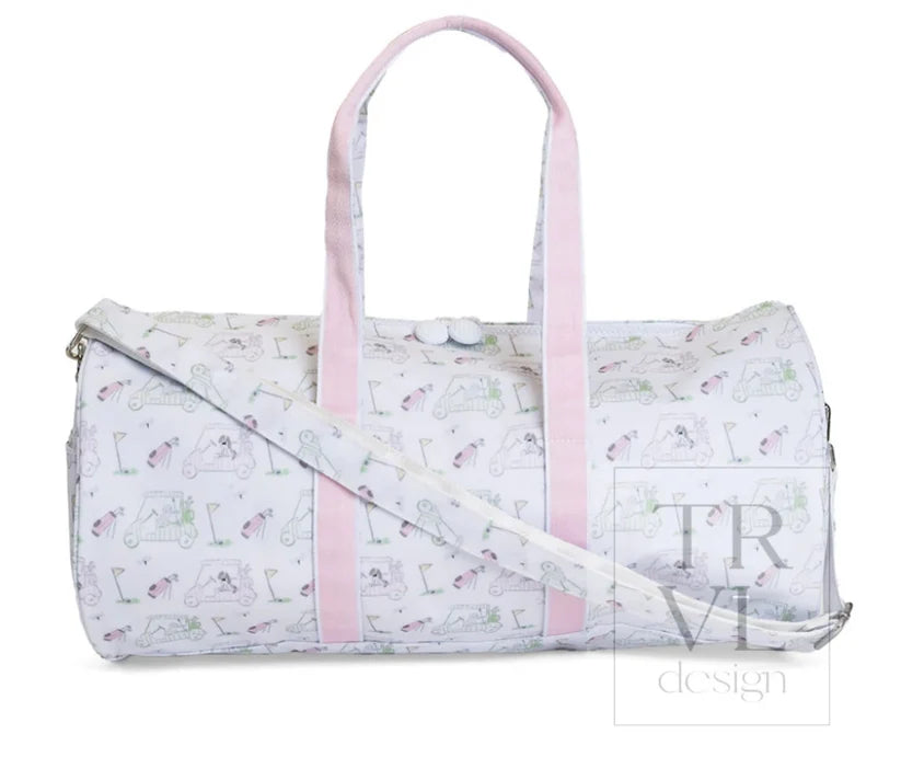 Large Roll Duffle TRVL - PUTT PUTT PINK
