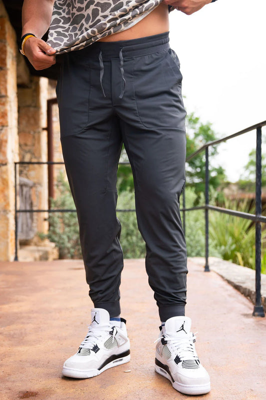 Performance Jogger - Gun Metal Grey