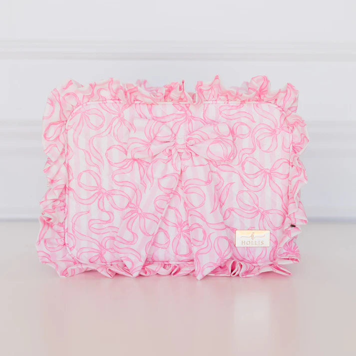 Quilted Coquette XL pouch
