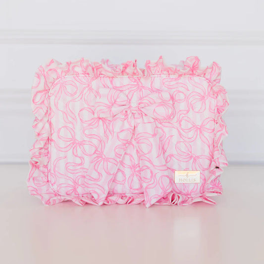Quilted Coquette XL pouch