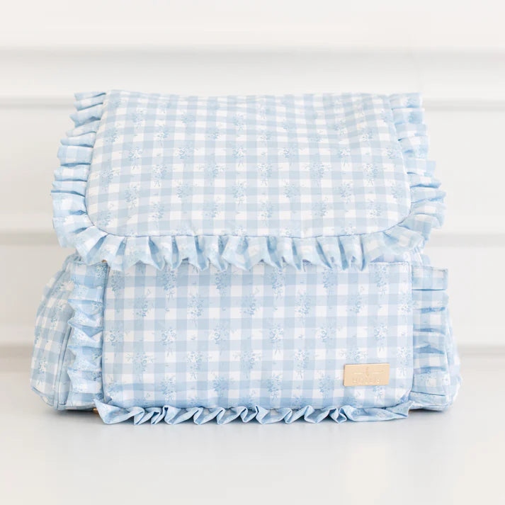 Ruffled Nylon Diaper Bag ( Multiple Colors)
