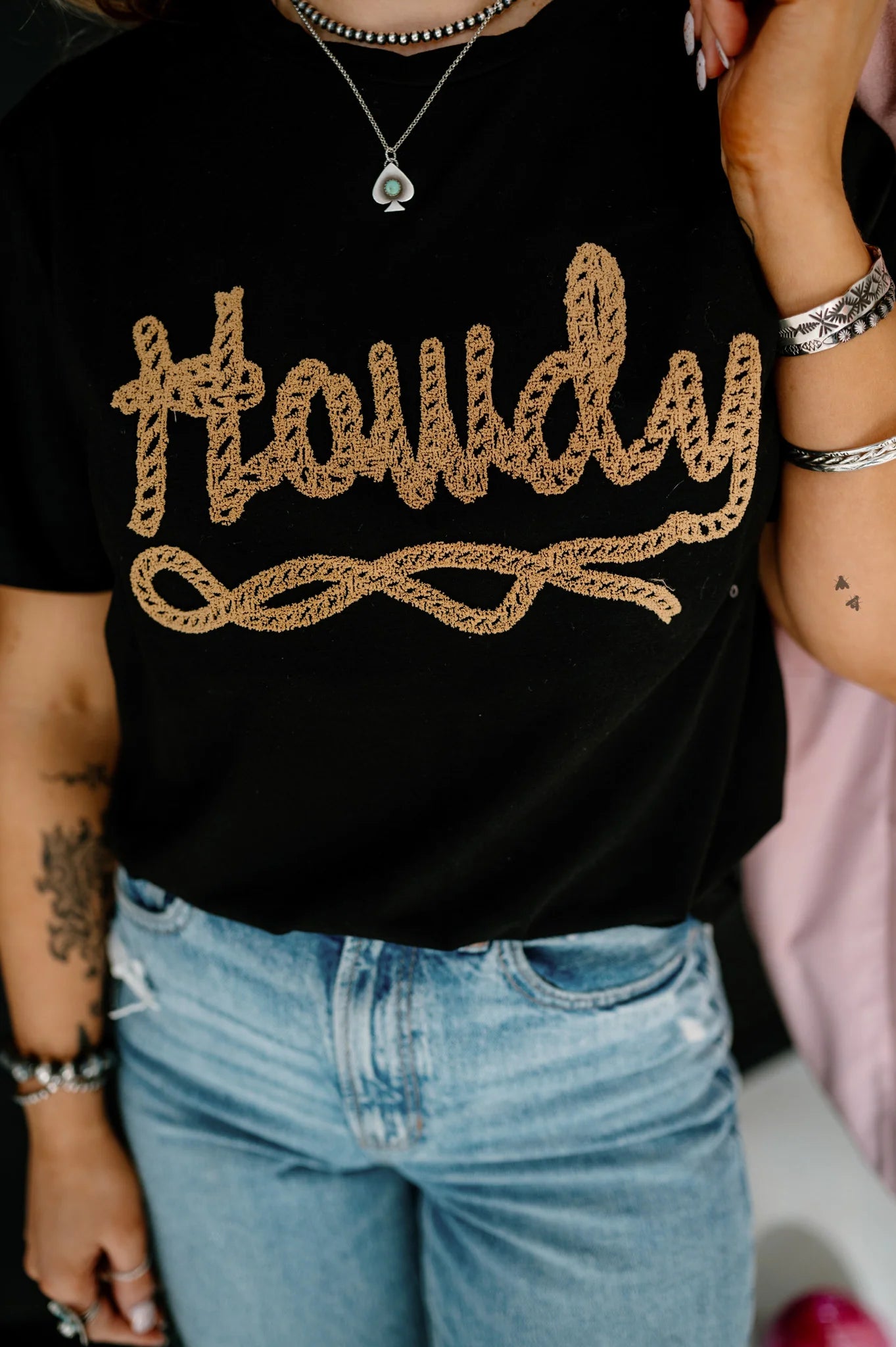 Black Howdy Top