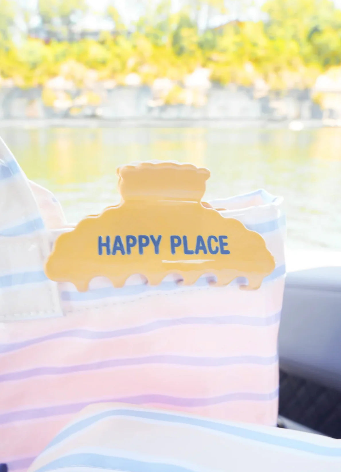 Happy Place Hair Clip