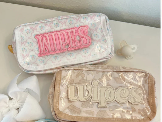 Tan Wipes Pouch