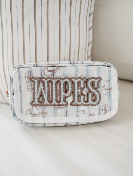 Western Blues Wipes Pouch