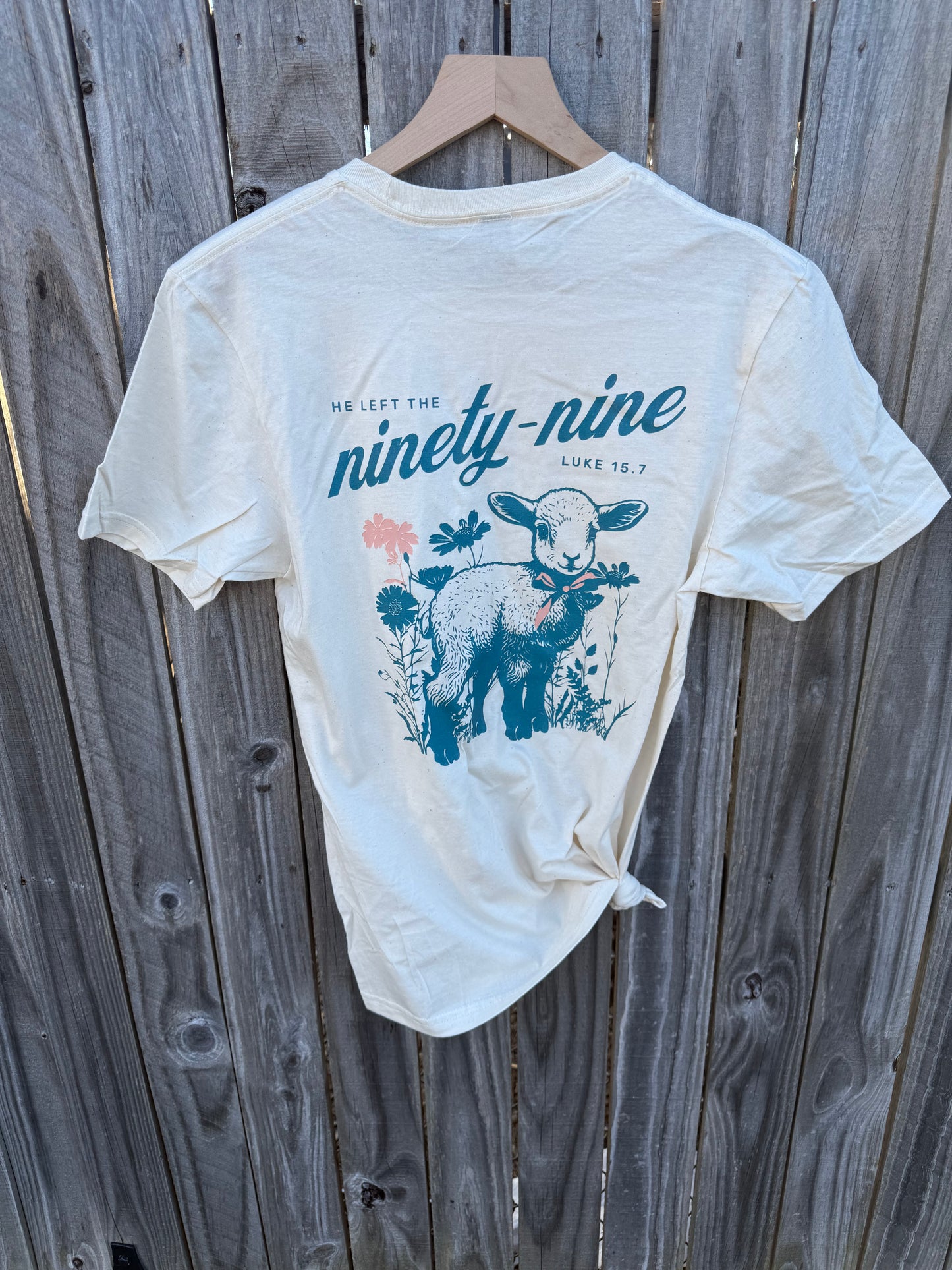 He Left the 99 Luke 15:7 Graphic Tee