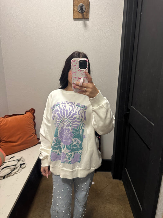 Blooming Sunday Sweatshirt