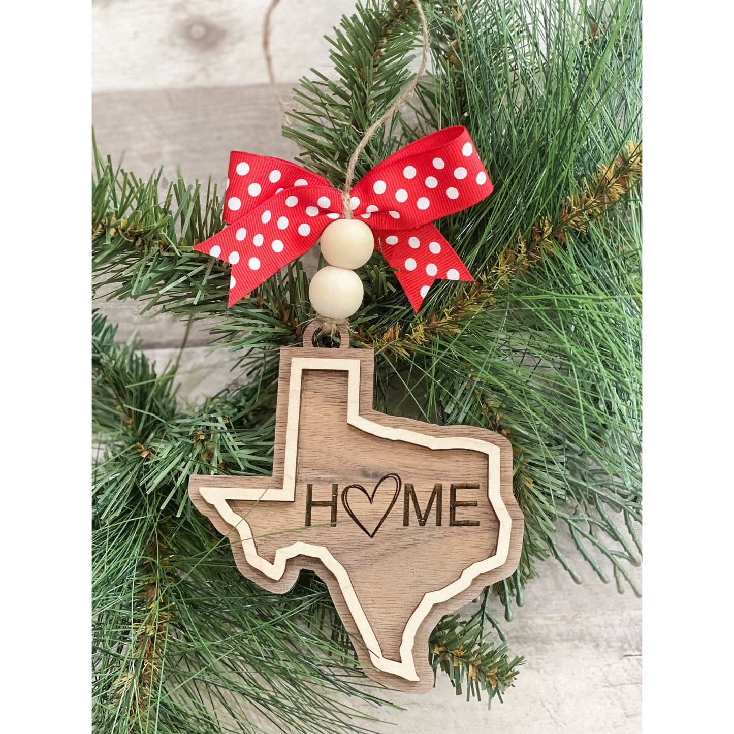 Texas Home Ornament