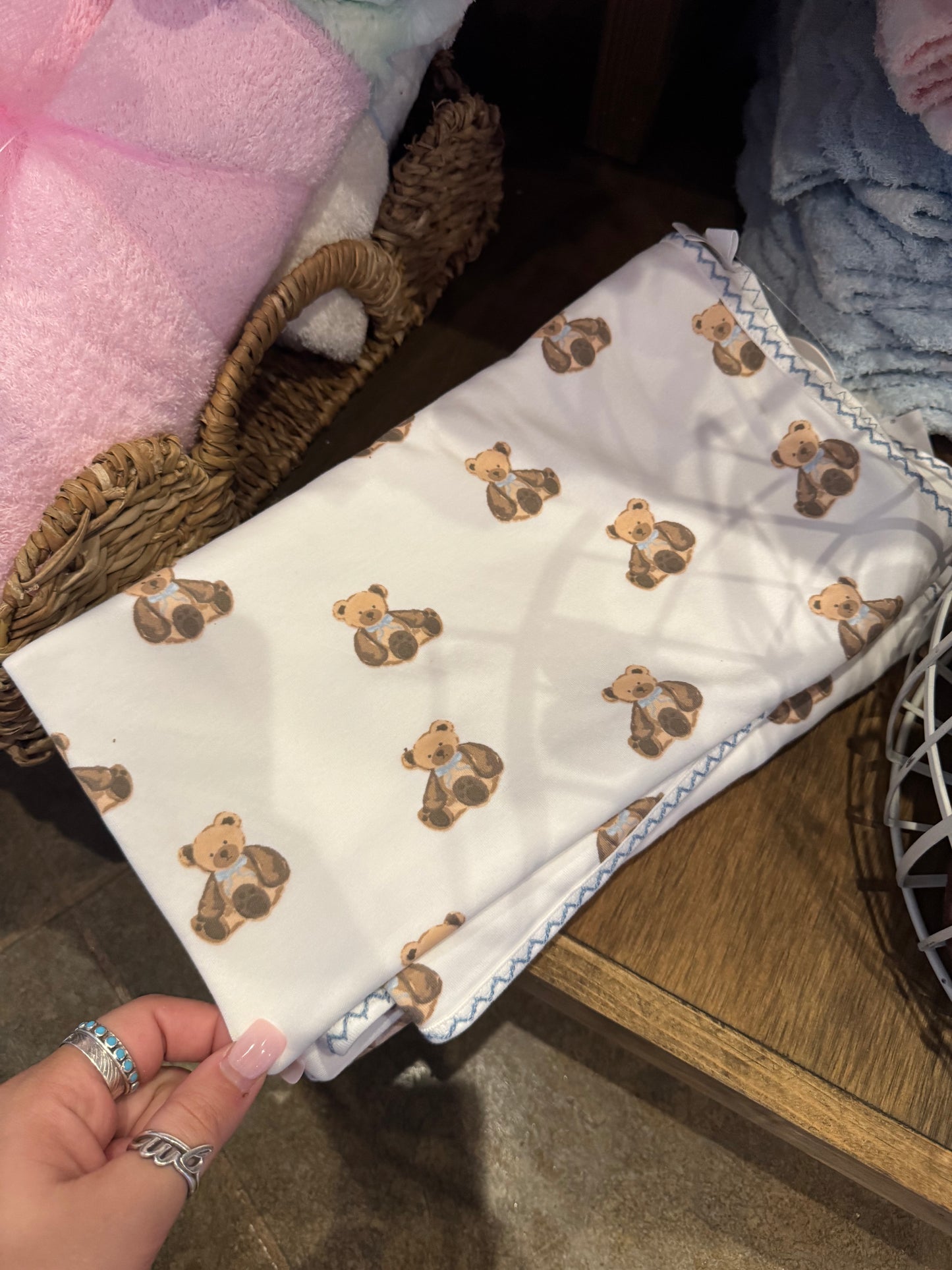 Boy Bear Arrival Blanket