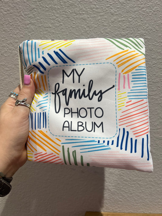 My Family Photo Album Baby Book