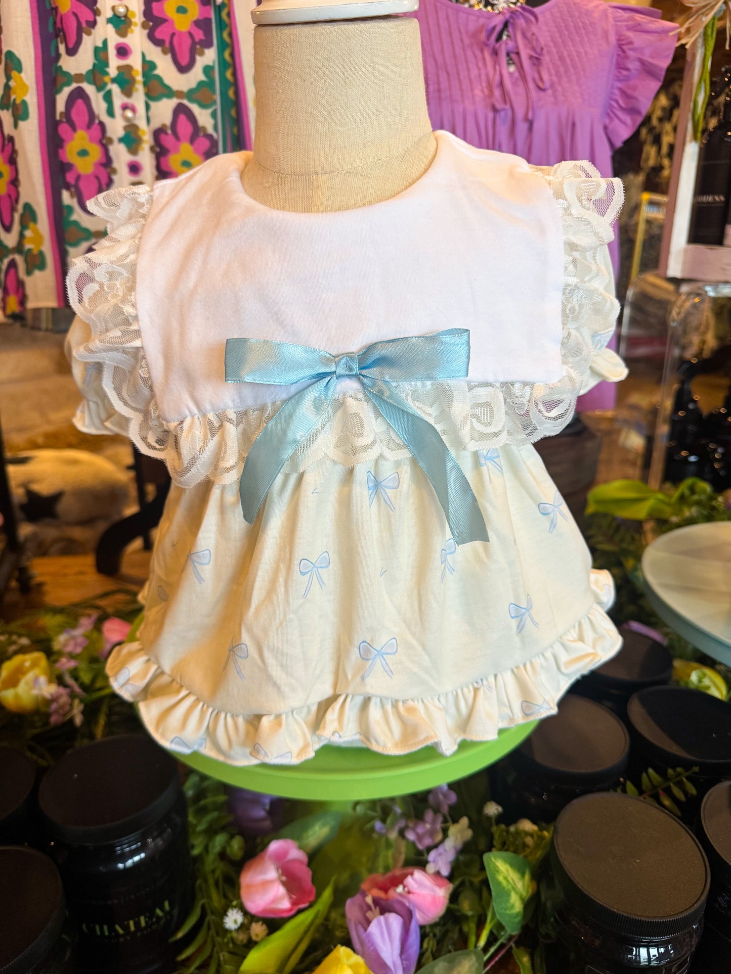 The Hallie Marie Skirted Lace Bubble