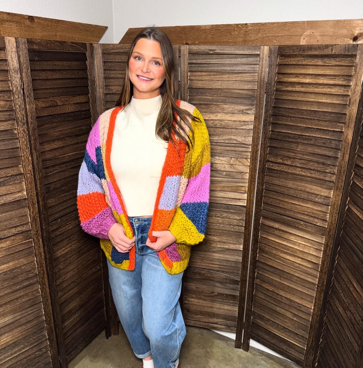 Electric Colorful Cardigan