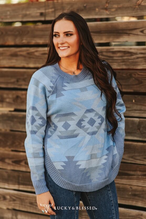 Blue Buffalo Coin Sweater