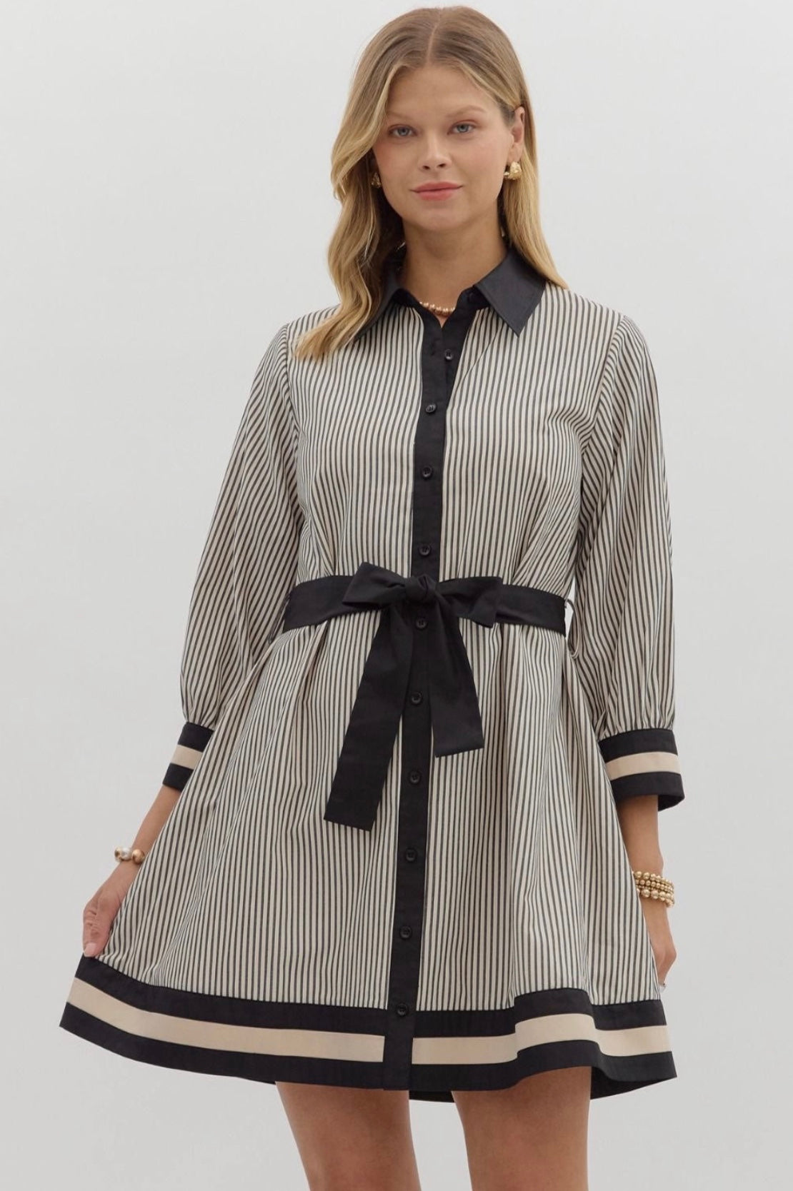 Starling Stripe Dress