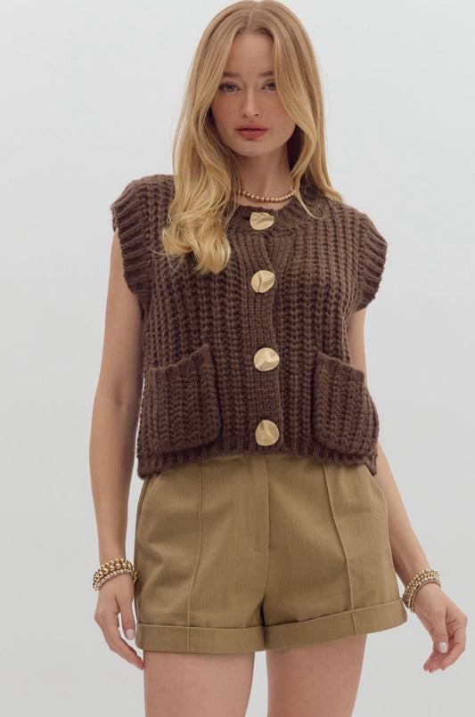 Chocolate Brown Sweater