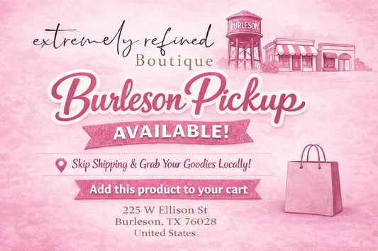 BURLESON PICKUP (add to cart so we know you are a burleson pickup)