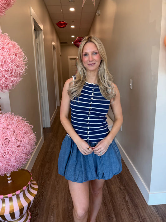Tilly Striped Tank- Free People