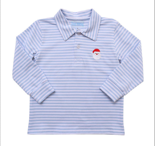 Santa Embroidered Bubble / Polo