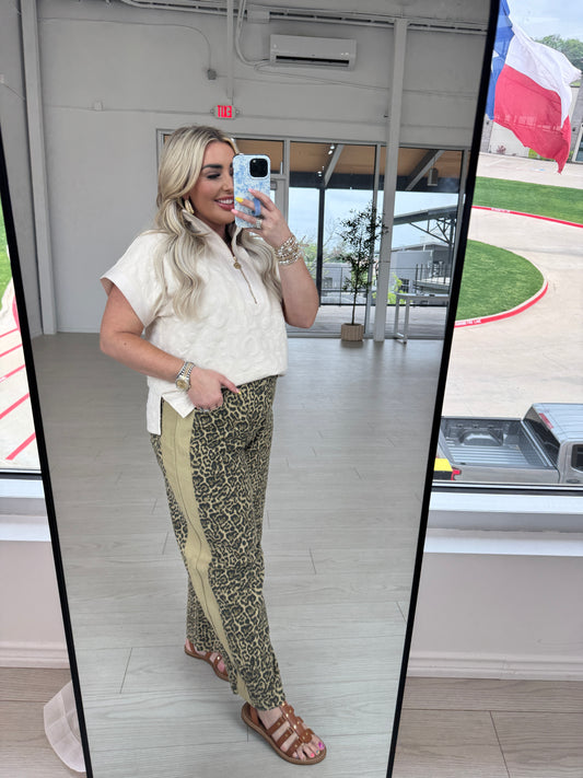 Leopard Print Pant