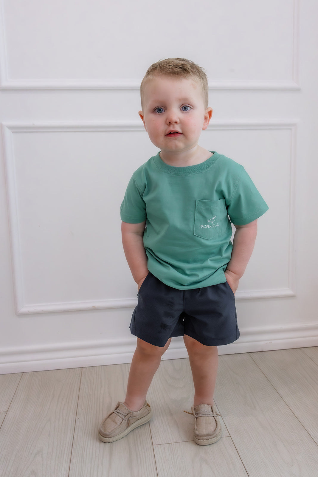 Boys Court Short Obsidian