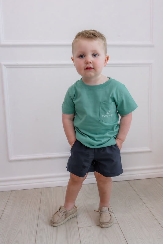 Boys Court Short Obsidian