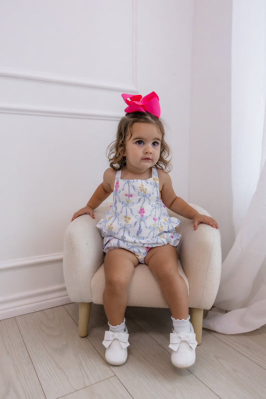 Ribbon Bouquets  Ruffle Sunsuit