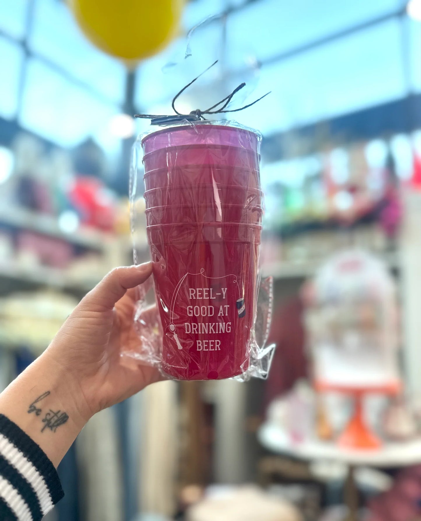 Reely Good Mens Party Cup