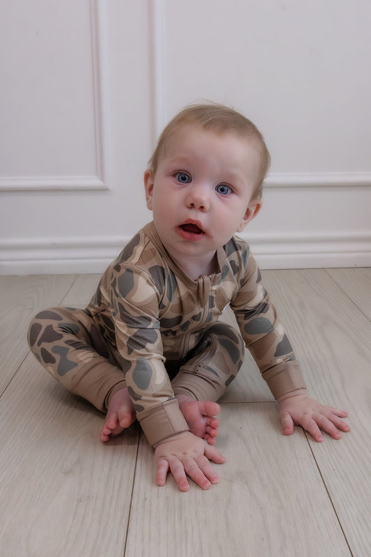 Baby Zip Up - Pintail Camo