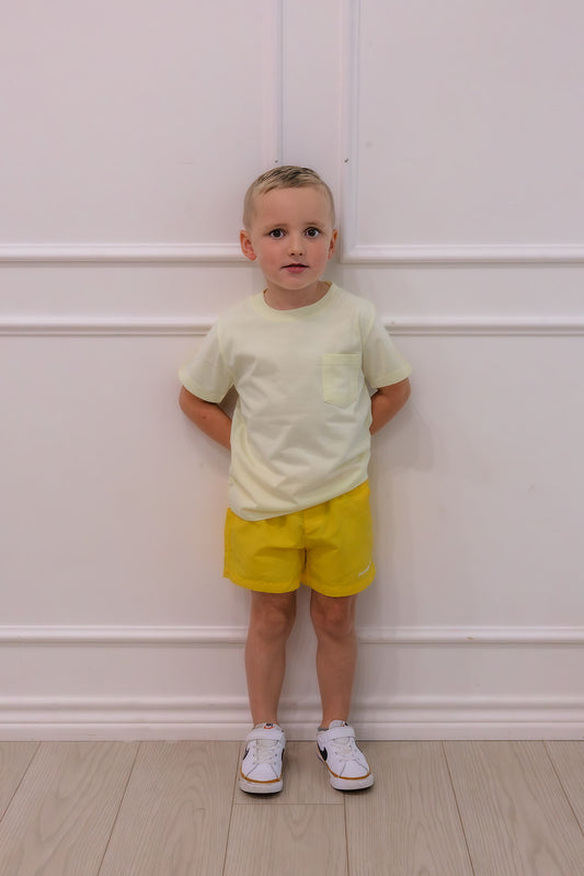 Baby Mallard Shorts Lemon