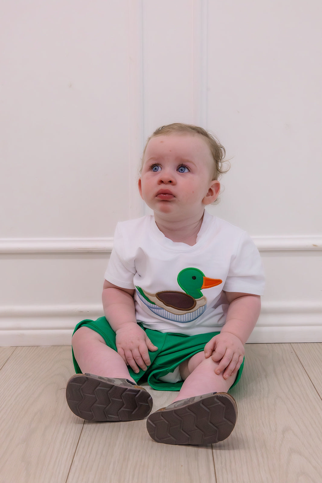 Boys Mallard Duck Short Set