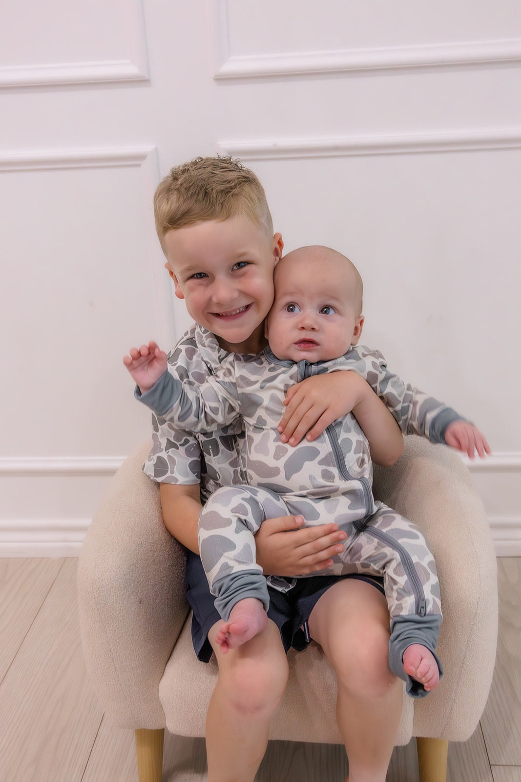 Baby Zip Up - Classic Deer Camo
