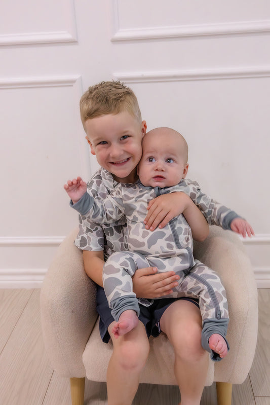 Baby Zip Up - Classic Deer Camo