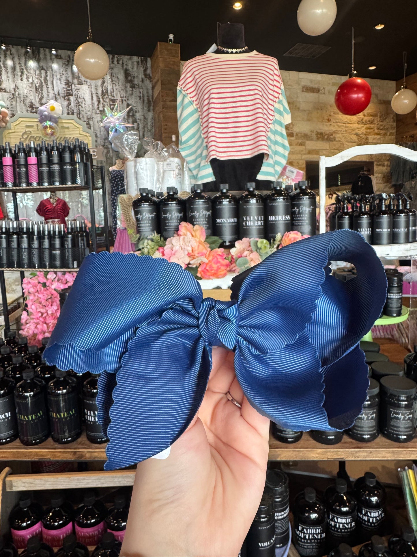 Beyond Creation Bow- Scalloped Headband
