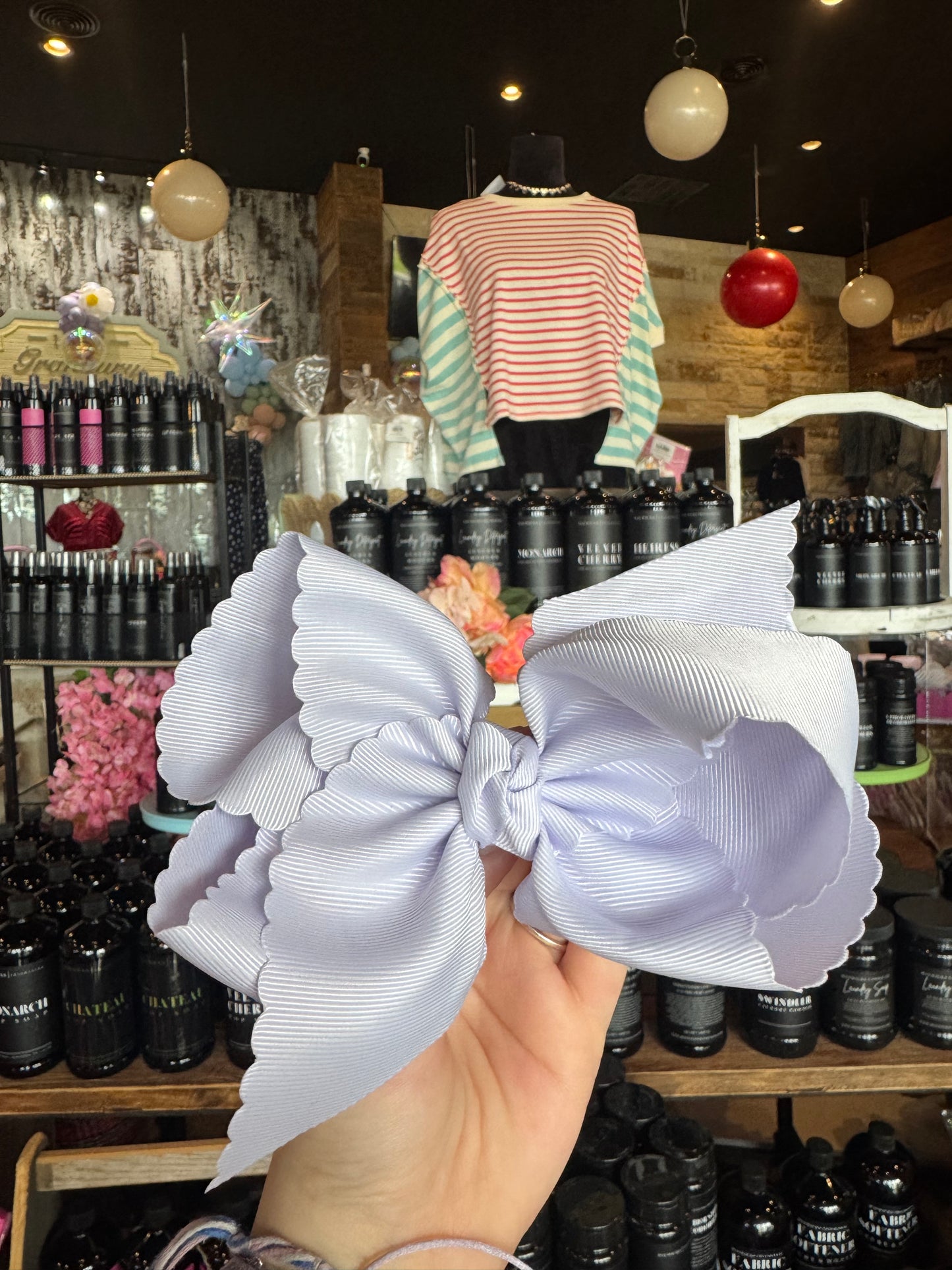 Beyond Creation Bow- Scalloped Headband