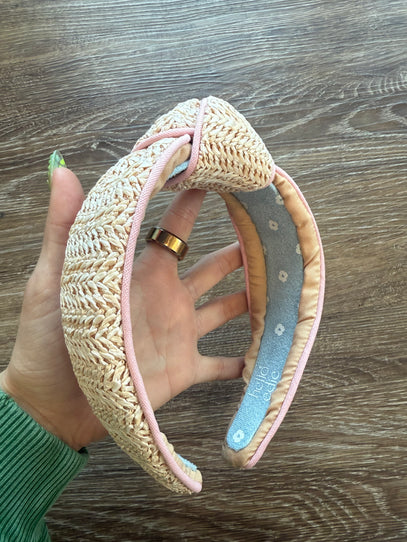 Tan Woven Headband