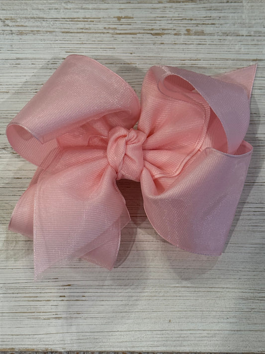 Organza Pink Bow