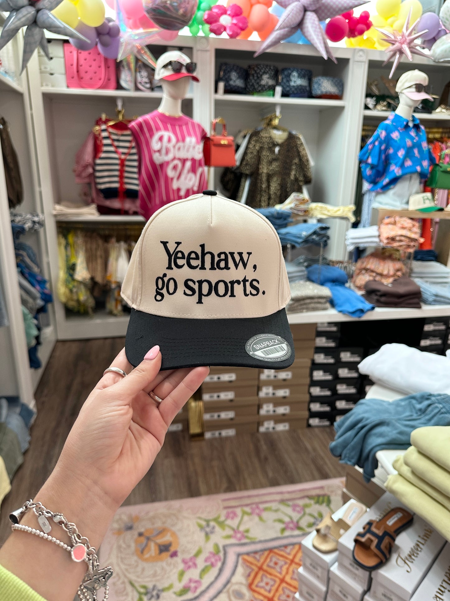 Yeehaw Go Sports Cap