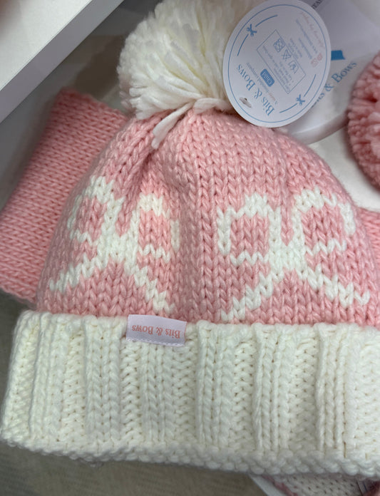 Bow Beanie Bauble Hat