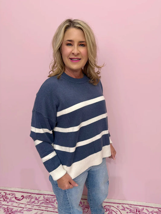 Jordan Striped Sweater