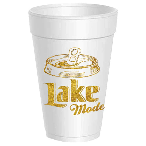 Lake Mode Styrofoam Cups