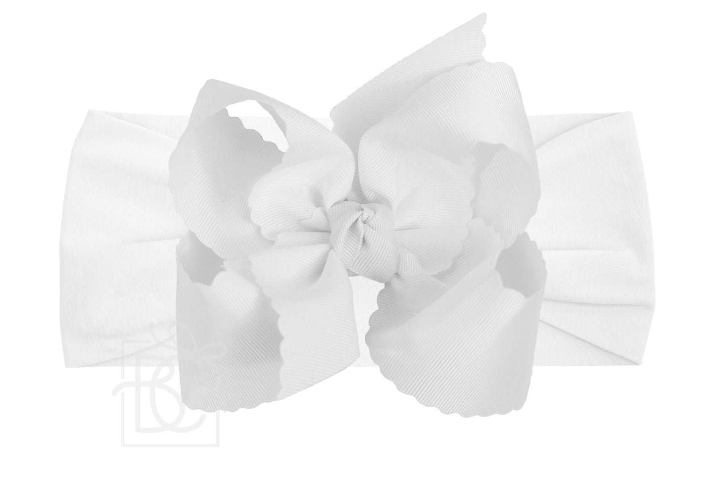 Beyond Creation Bow- Scalloped Headband