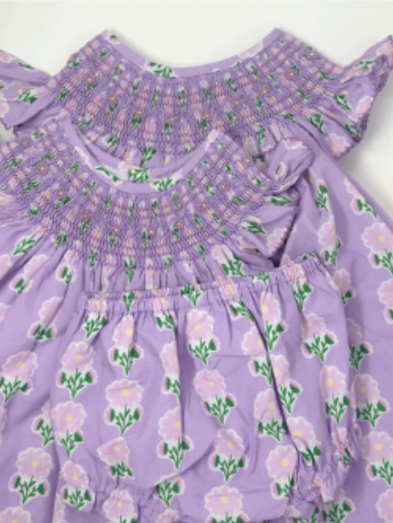 Lottie Smocked Dress