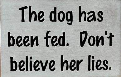 Don't Believe the lies Sign