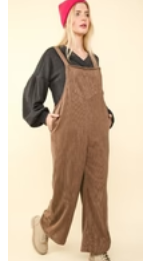 Overall Corduroy Mocha