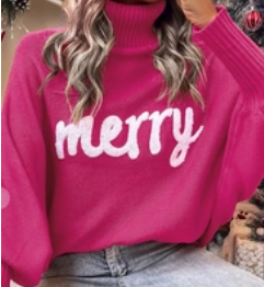 Merry Sweater Pink