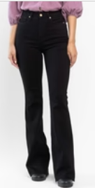 Judy Blue Flare Black Jeans