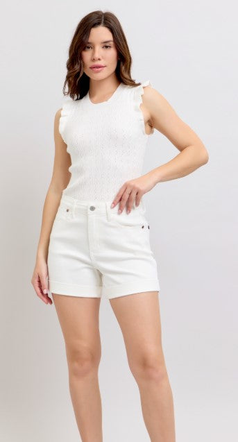 JB HW short white