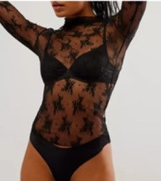 Lace top Black